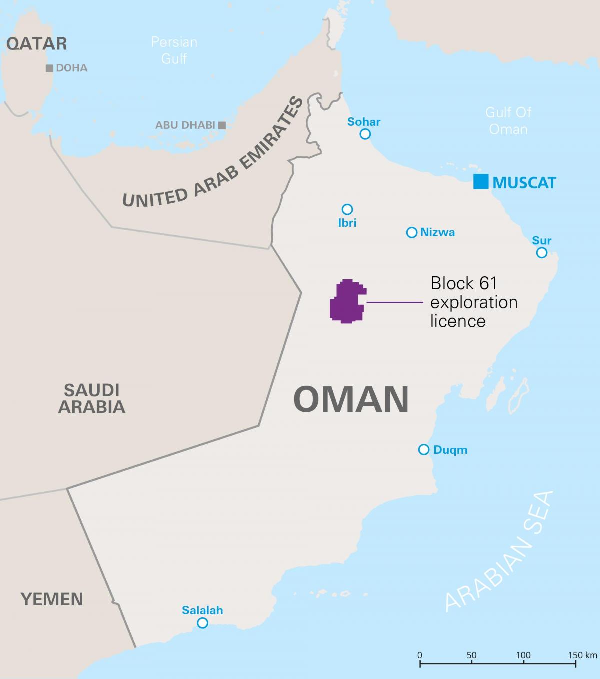 نقشہ کے khazzan عمان